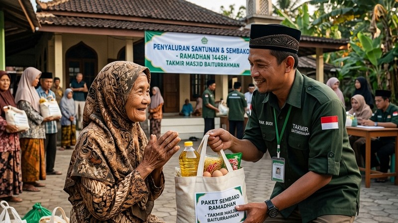 Laporan Keuangan Kas Jumat & Penyaluran Santunan Dhuafa Dusun 5