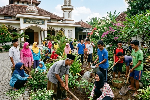 Kegiatan Gotong Royong Warga